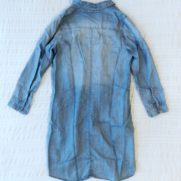 H&M Blue Denim Shirt Dress - Picture 3 of 3